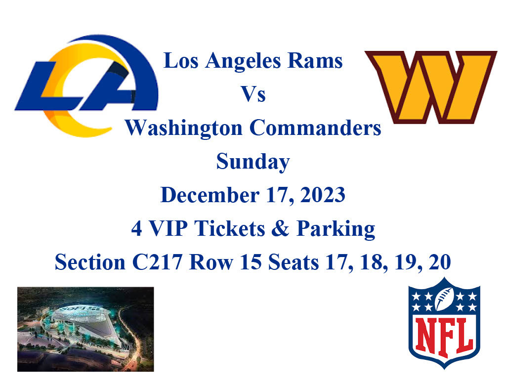 LA Rams vs. Washington Commanders Game Amat Memorial High School